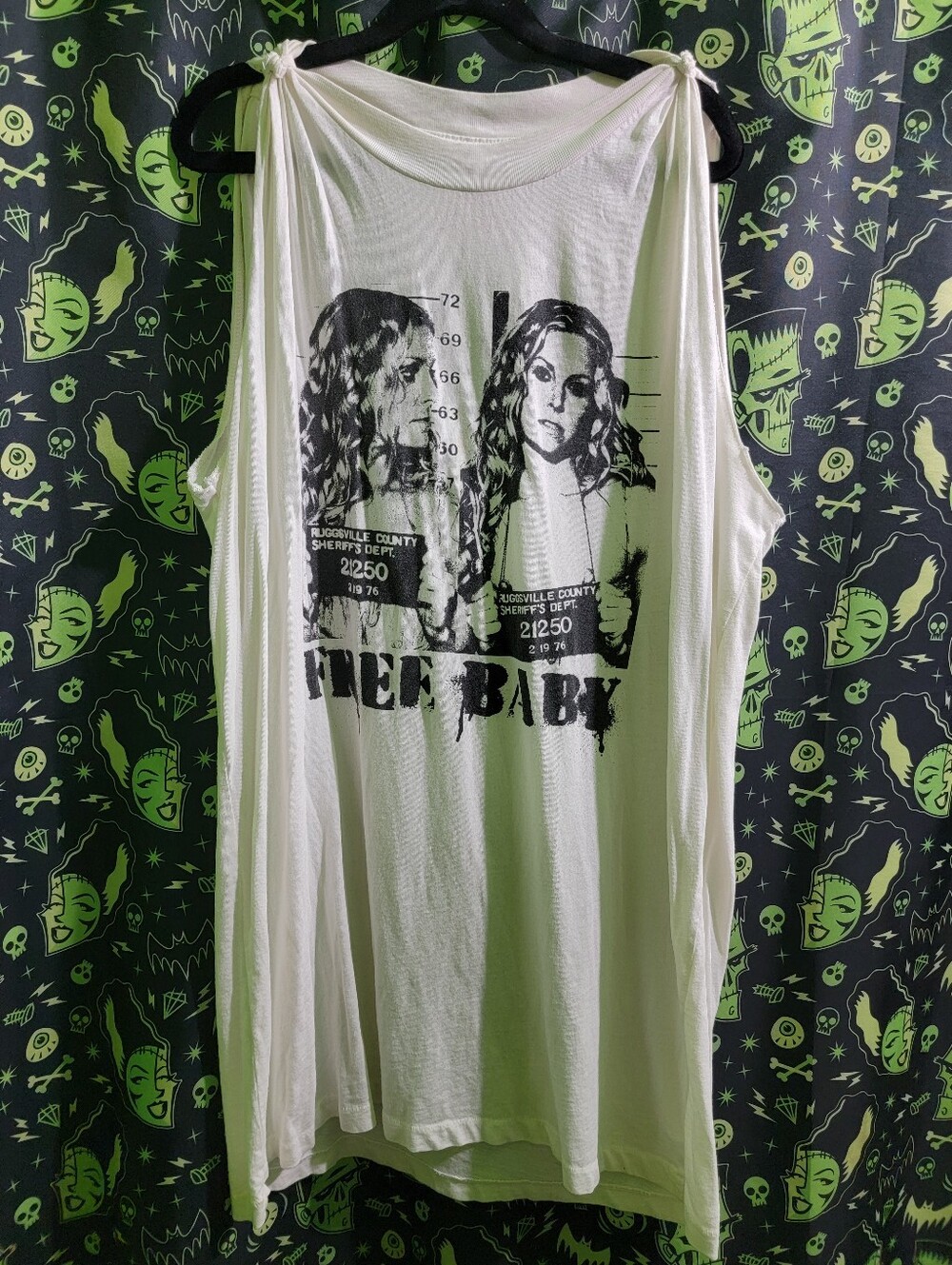 RARE Official Local Boogeyman Free Baby 3 From Hell Devils Rejects Zombie Shirt